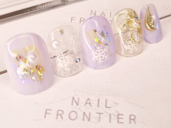 ネイルフロンティア 吉祥寺(NAIL FRONTIER)/ウィンターフラワー8980円~