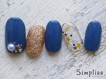 シンプリー ネイルアンドアイラッシュ 祖師谷大蔵店(Simpliee Nail&Eyelash)/スターネイル
