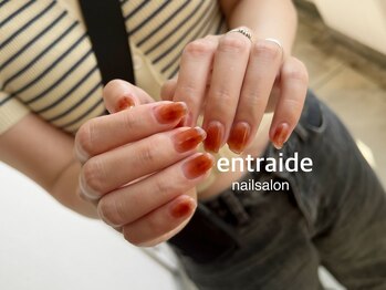 アントレッド(entraide)/先端ちょこんクリアネイル