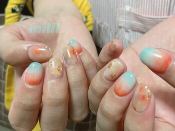 ミリネイルズ(milli nails)/サンセットニュアンス