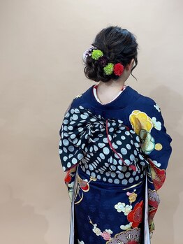 トータルビューティーサロンリア(Li'a)/【成人式の振袖】