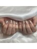 【HAND】フラッシュ／ラメカラーネイル　¥4300→¥3800