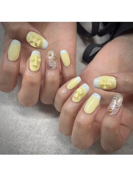 ネイルサロンファストネイルプラス 新宿店(FAST NAIL PLUS)/2025夏ネイル【フレンチネイル】
