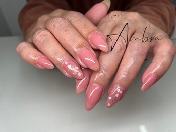 ネイルアンブラ 天王寺店(Nail Ambra)の写真/OLさん,主婦さんのための大人可愛いデザイン多数ご用意♪毎回同価格で通える◎【シンプルコース ¥5500】