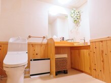 クールラパン(Coeur Lapin)/とっても広くてキレイなトイレ