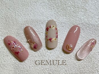 ネイルアンドアイラッシュ ジェムール 川越店(Nail&Eyelash GEMULE)/4月新作デザイン