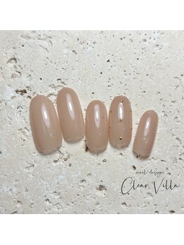 ネイルサロンクリアヴィラ(nail salon clear villa)/simple &nbsp;Officeコース¥5990