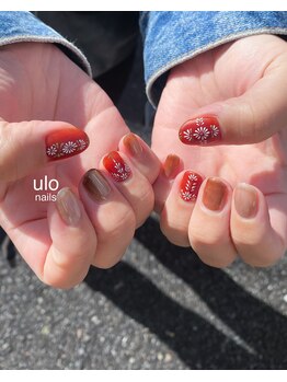 ウロネイルズ(ulo nails)/刺繍ネイル