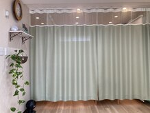クリア整骨院の雰囲気（仕切りがあるので周りの目も気にならない♪）