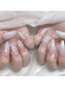 ★初回限定★長さ出し10本★ワンカラーorラメグラデーション ¥7700