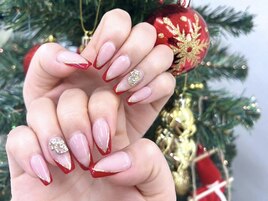 クリスマスネイル