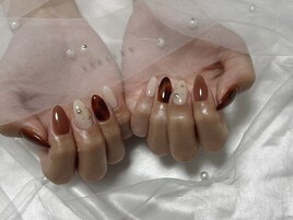 べっ甲nail