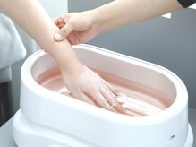 スパイラルネイルサロンの雰囲気（ホットクリームやパラフィンパックなど保湿ケアが充実◎）
