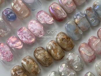 ロウイ(6ui.)/monthly design/7000yen