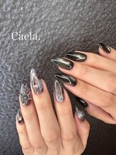 カエラ(Caela)/インク×マグネットネイル