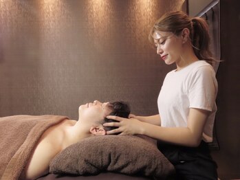 空飛ぶスパ(空飛ぶSPA)の写真/眼精疲労解消♪目・頭集中ヘッドスパ30分¥4500☆極上のヘッドスパ!気分や体調に合わせて強さが選べる◎