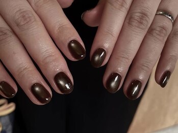 エーナイン イオンモール富谷店の写真/【新規*他店オフ無料】enoi多数導入サロン*100種類以上から選べるマグネットorフラッシュネイル¥4400!!