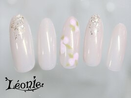 オーロラ×フラワーデザイン