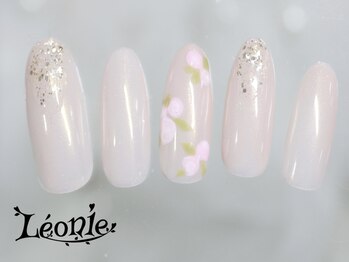 オーロラ×フラワーデザイン