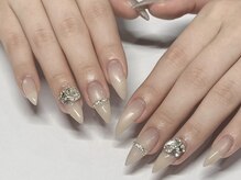 バベル 北堀江店(Babel)/シンプルパーツネイル