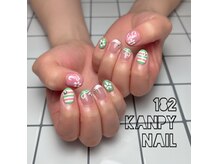 182カンピーネイル(182Kanpynail)の雰囲気（手描きアート♪）