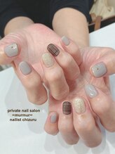 プライベート ネイルサロン マーマ(murmur)/チェックネイル