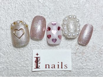 アイネイルズ 梅田店(I nails)/和装ガーリーデザイン