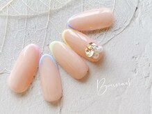 ネイルアンドアイラッシュ ボネール 銀座店(lash Bounail)/スキニーフレンチ