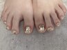 オフ込み。foot☆ガラスネイル10本/7000円