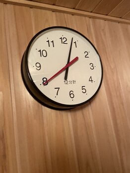 メンズ脱毛 リボーン(reborn)/12分時計