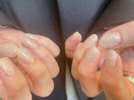 キラキラワンカラー