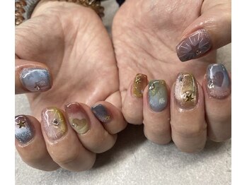 ネイルサロンファストネイルプラス 新宿店(FAST NAIL PLUS)/2025夏ネイル【ニュアンス】