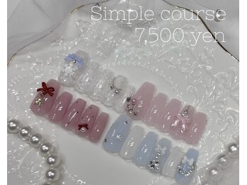 アミスネイル 渋谷店(amisnail)/【12月】simpleコース¥8,500