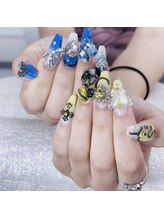 クイーンズビューティーサロン 新宿本店(Queen's beauty salon)/チップ長さ出し10本やり放題