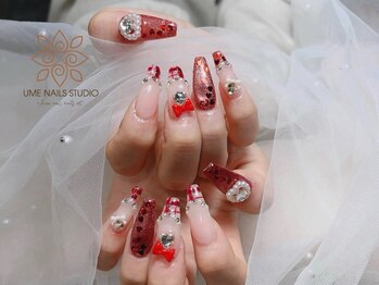 ウメネイルスタジオ(UME NAIL STUDIO)/* 長 さだしやり放題×つけ放題