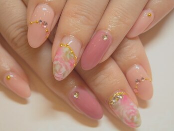 アールローズ(R-rose)/フラワーネイル¥12247