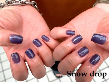 スノー ドロップ(Snow drop)/ワンカラー