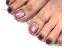 ネイルクイックオアシス ペリエ千葉店/フットジェルコース+アート