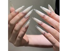 クイーンネイル 新宿(Queen nail)/長さ出し デザイン放題
