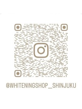ホワイトニングショップ 新宿店/【ホワイトニング】Instagram