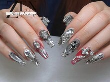 ゼン ネイル デザイン 池袋(ZEN NAIL DESIGN)/* 長 さだしやり放題×つけ放題