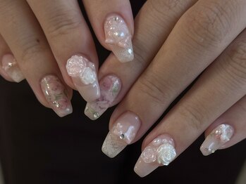 シエロ ネイル(cielo nail)の写真/【色の調合が得意な実力派サロン☆】アートの種類が豊富で持ち込みも大歓迎◎