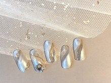 バンビちゃんのお目目 辻堂本店/パール×ビジュー¥8700