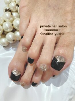 プライベート ネイルサロン マーマ(murmur)/ブラックネイル