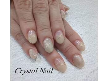 変形フレンチネイル