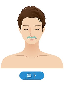 ボス 桑名店(BOSS)/【顔脱毛/ヒゲ脱毛】鼻下 #脱毛