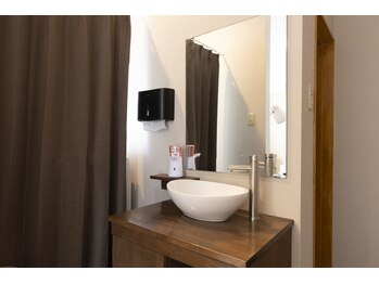 ラックス鍼灸 整体院(Lachs鍼灸 整体院)/洗面