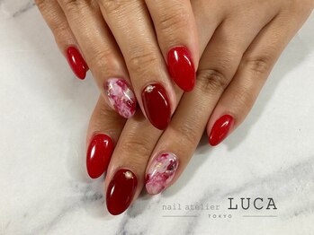 ネイルアトリエルカ(nail atelier LUCA)/C-9 大人上品ニュアンスネイル