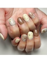 セクションプラス 吉祥寺(SECTION+)/ニュアンス落書きネイル