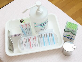 れんげ鍼灸整骨院/衛生面に配慮☆